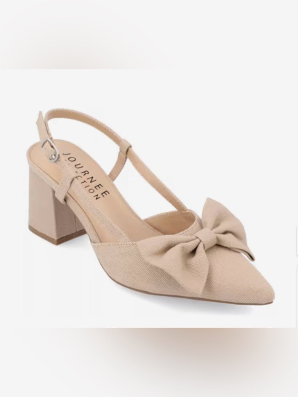 Journee Tailynn Pump Tan 7.5